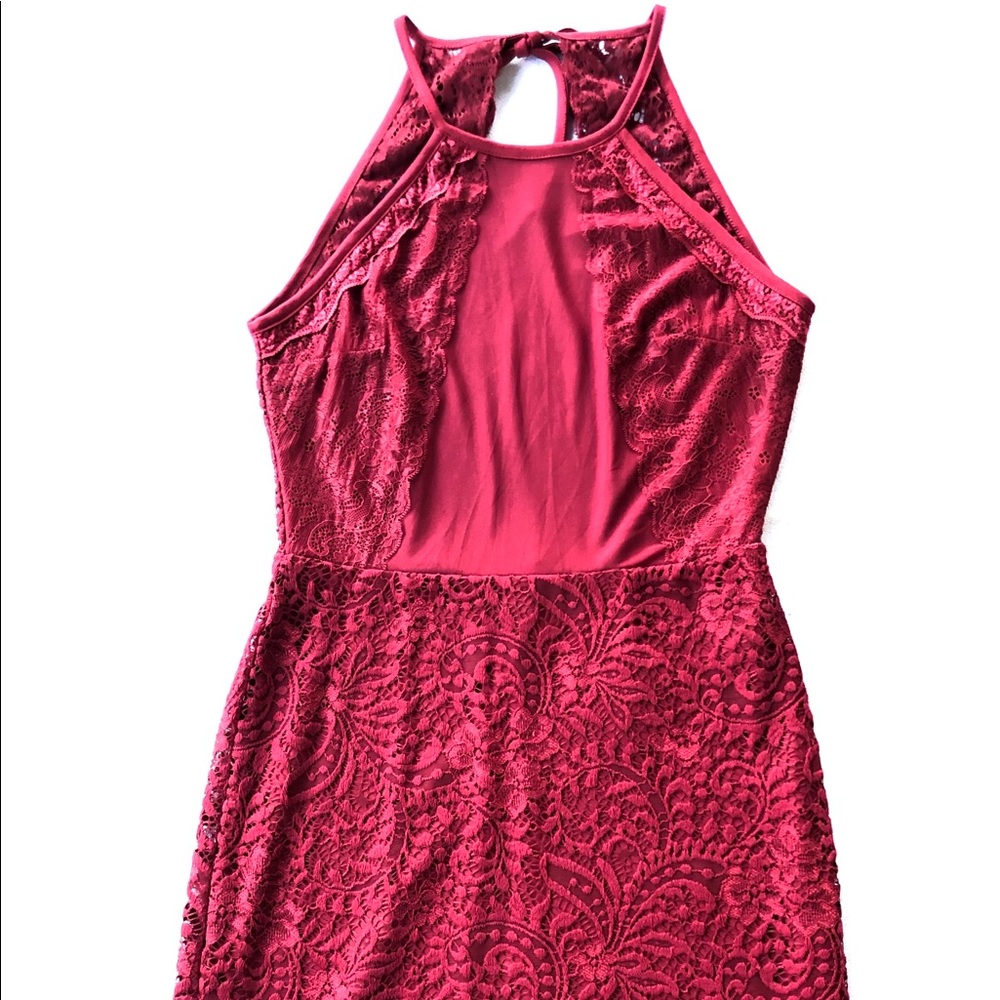 Sexy & cute red backless dress😍💃🏽